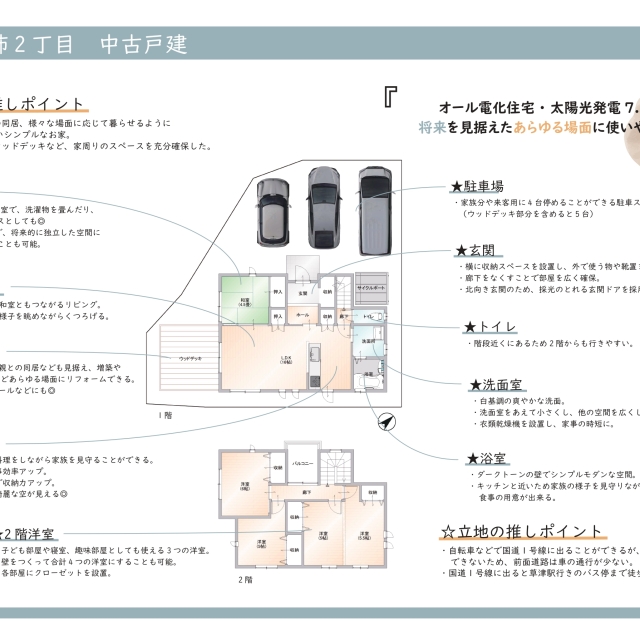 栗東市小柿　中古戸建イメージ1